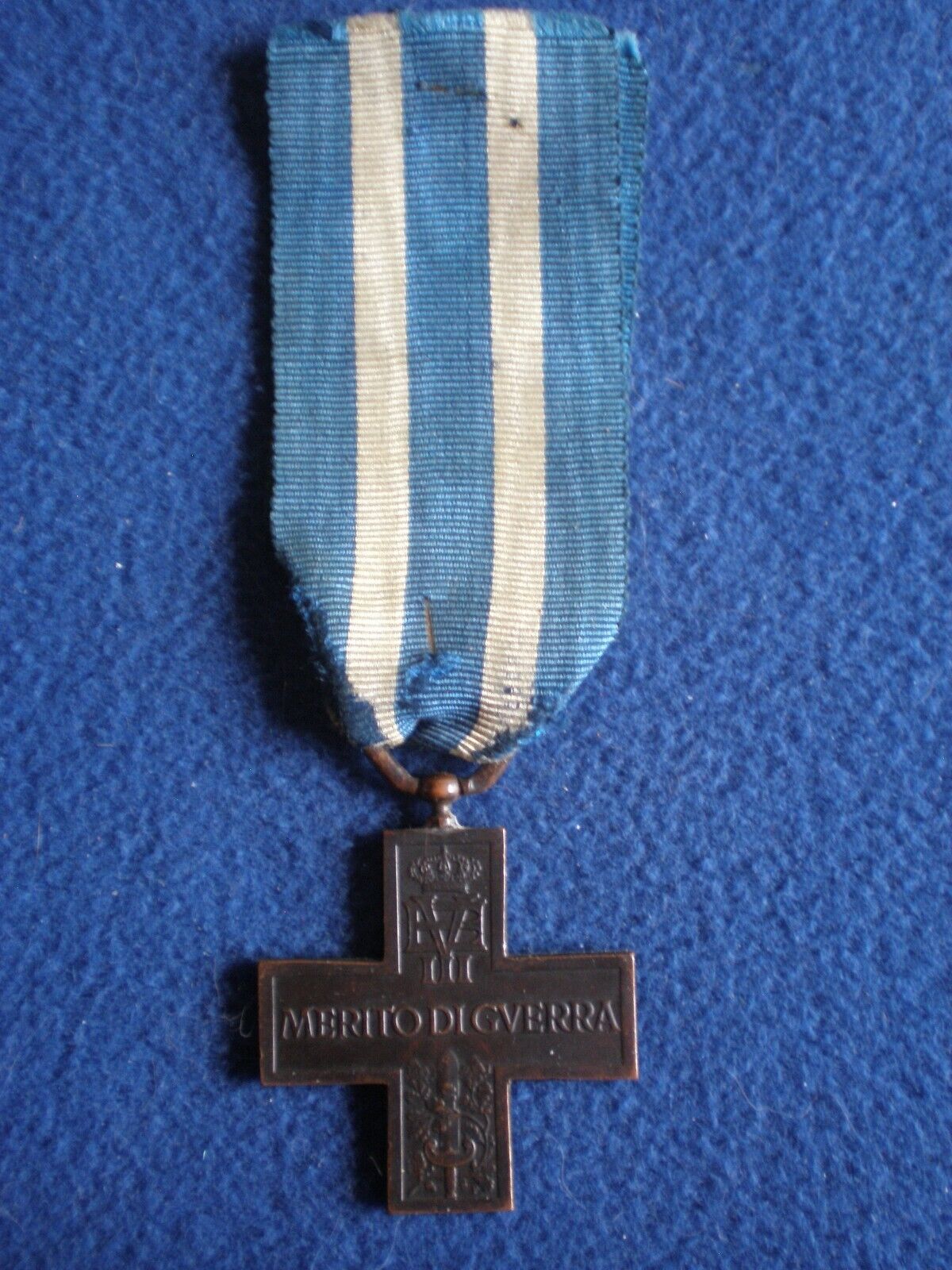 Italy: War Merit Cross to a Black Shirt with original 1937 award document