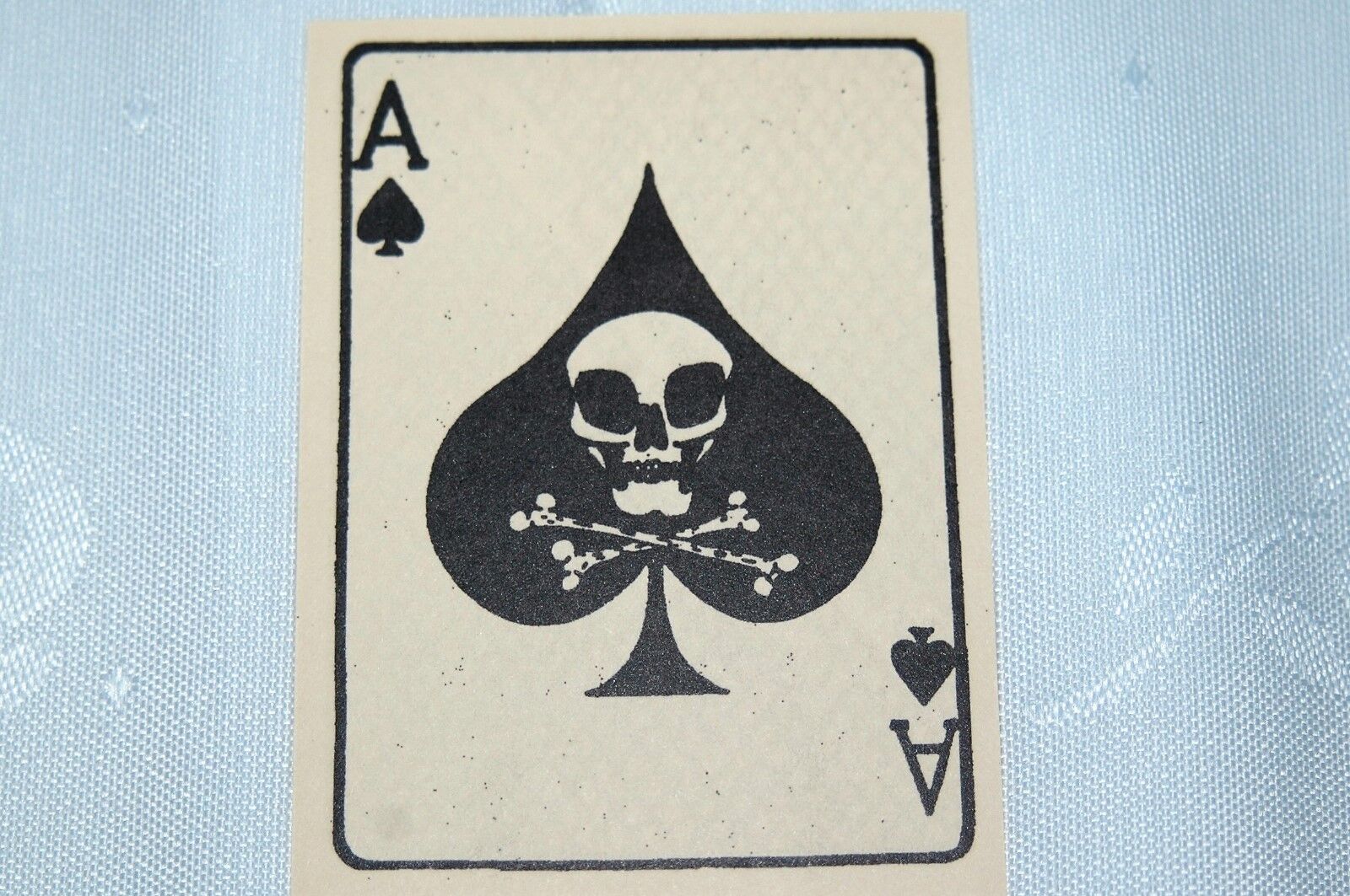  Vietnam War Ace of Spades Death Card  