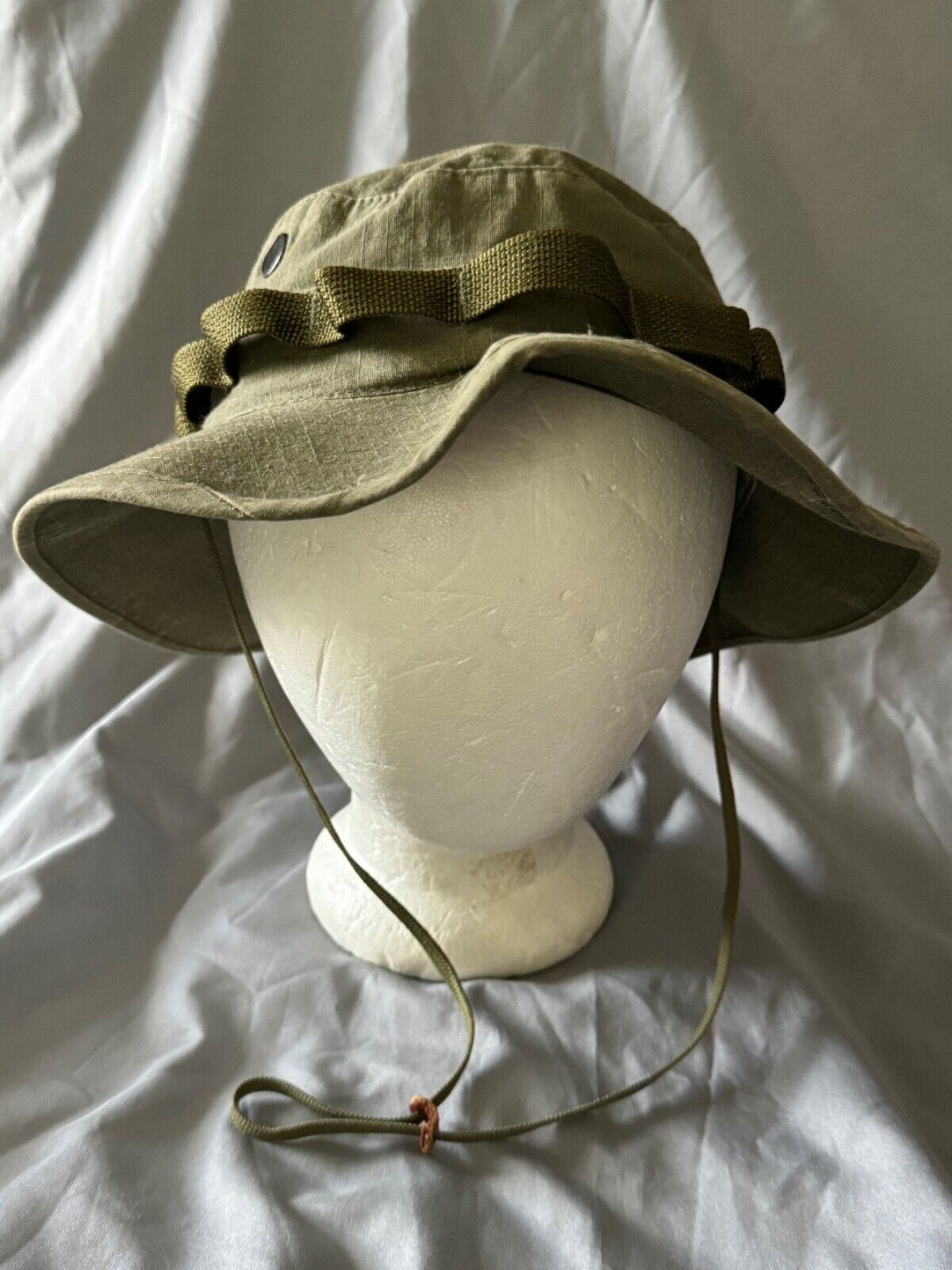 NEW 7 OLIVE GREEN US MILITARY HOT WEATHER SUN HAT TYPE II MIL-SPEC-H-43577