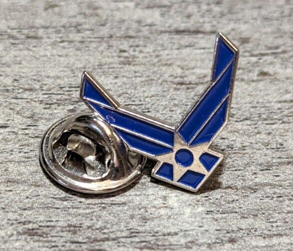United States Air Force Symbol Logo Small Metal Lapel Pin