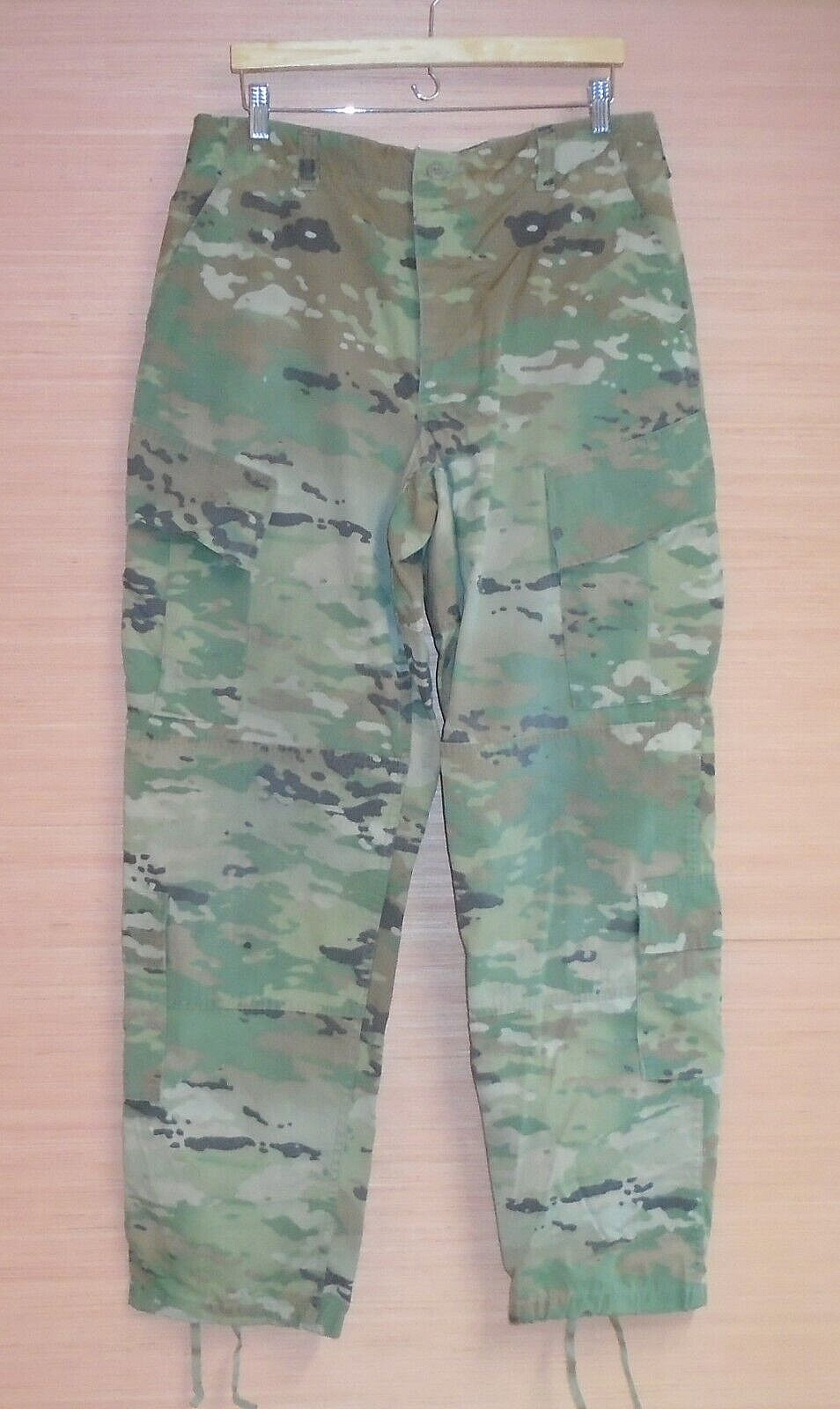 US Military Issue Unisex Army OCP Camo Combat Pants Trousers Size Medium Long