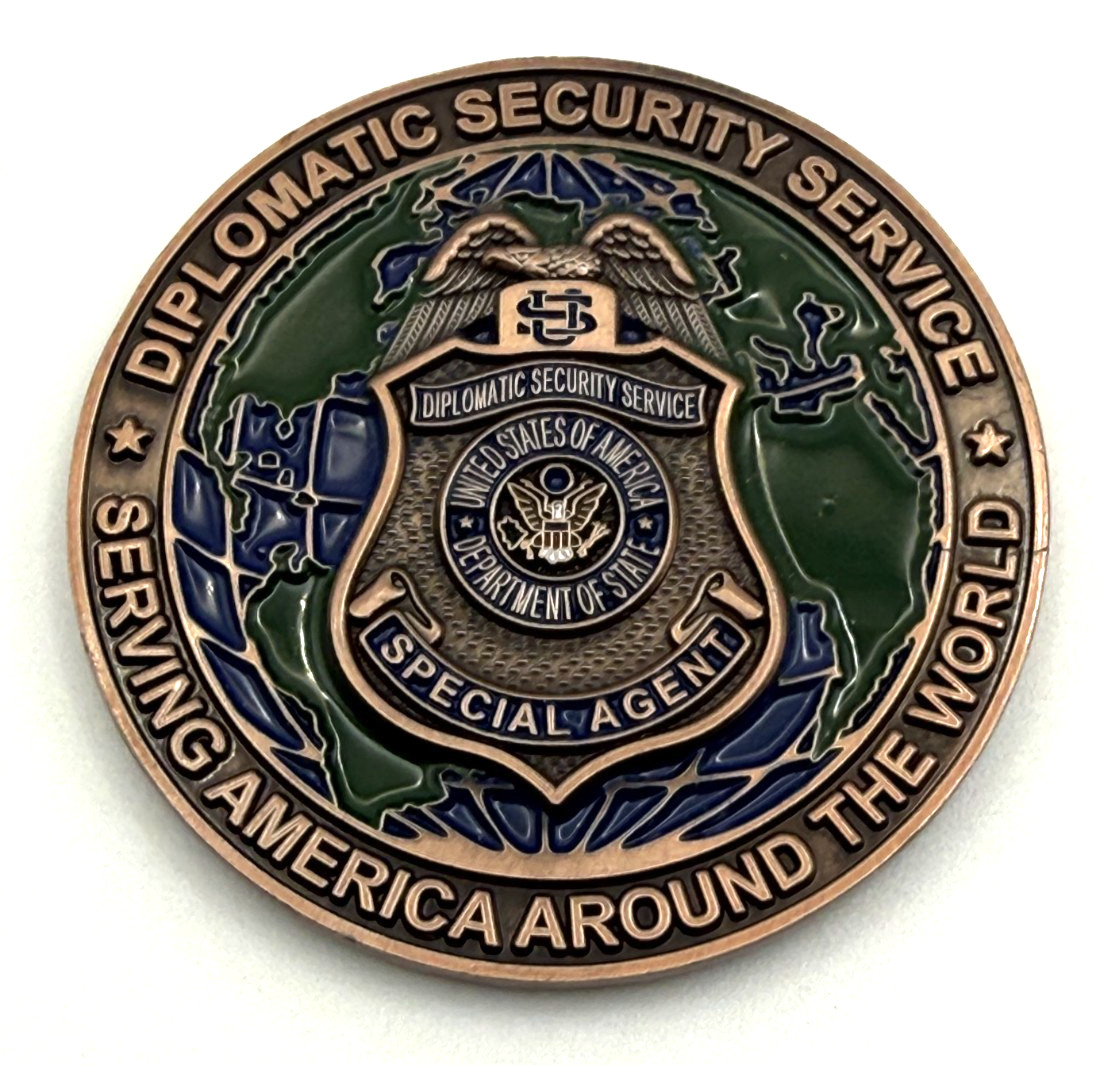 G68 Department of State Diplomatic Security Service Special Agent Challenge Coin