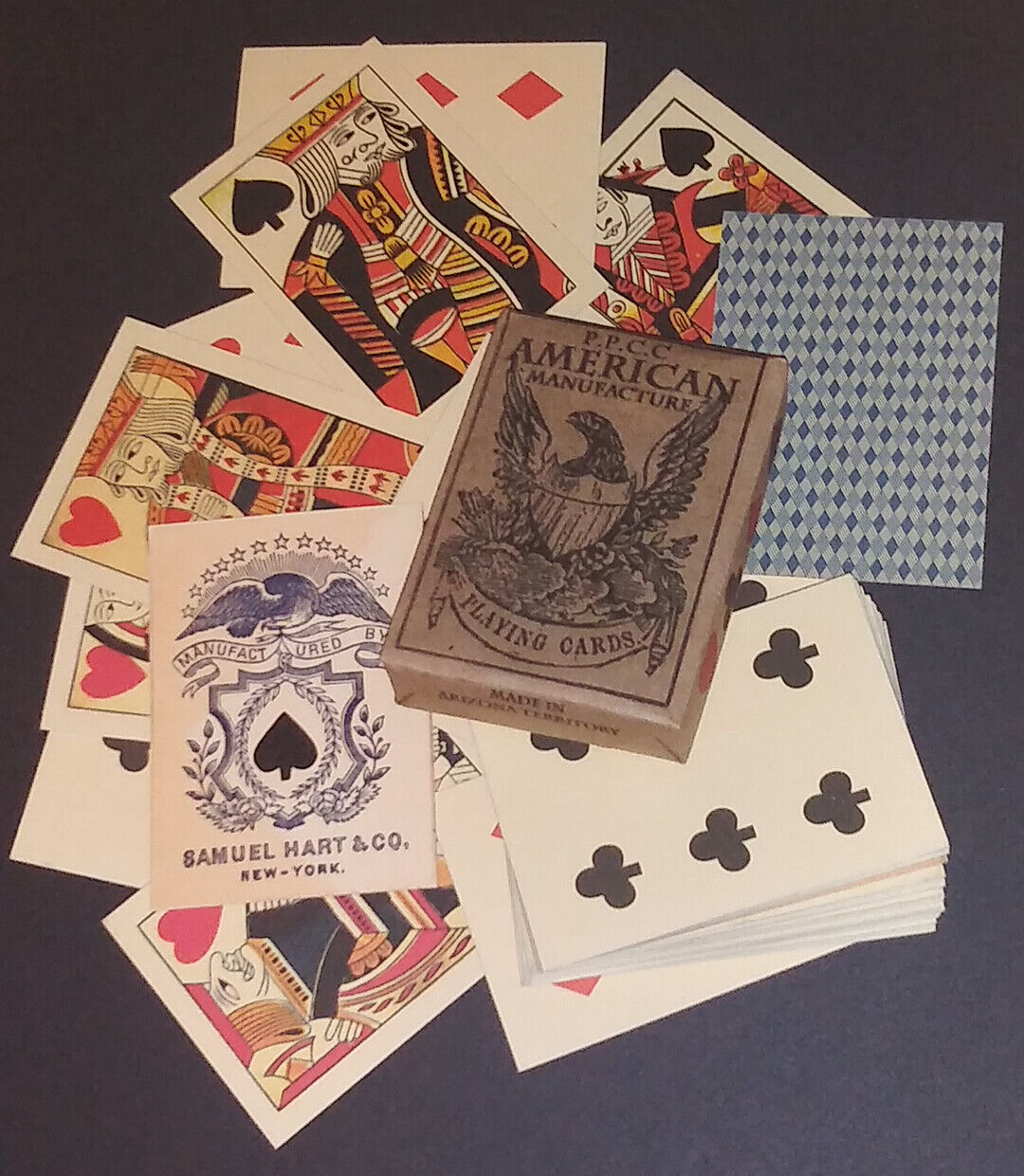 Faro Playing Cards of the Old West & Civil War Faro - Pharo - Poker