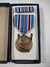 WWII American Theater Campaign Award Medal With Ribbon Bar  picture
