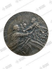1930's German Fire Service Gott Zur Erhe Nachsten Zur Wehr Lapel Badge