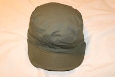 US Military OD Green Cold Weather Winter Patrol Cap Hat Fold Down Ear Flap 7 1/4 picture