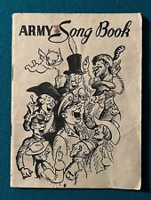 Vintage WWII Army Song Book - 1941 WWII Published by the Secretary of War picture