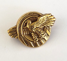 Vintage Ruptured Duck Gold Tone Brooch Pin 1/2