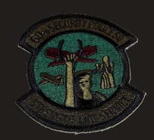 Military Patch, 60th Security Police SQ, Strength & Service