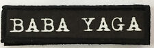 1x4 Baba Yaga Morale Patch Tactical Military Army Flag USA picture