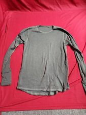 Military Undershirt Base Layer Flame Resistant Army Green SMALL REGULAR picture