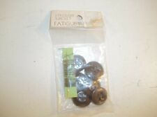 Vintage Military fatigue's trouser & Jacket button sewing kit picture