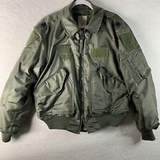 USAF Military Flyers Bomber Jacket CWU-45/p Size Large 42-44 picture