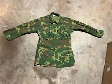 USMC Camo Poplin Slant Pocket Jacket And Pant Set  ERDL Camouflage Class 2 picture