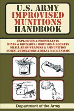 US Army Improvised Munitions Handbook Paperback Detonators Delay Guide Book New  picture