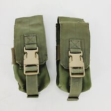 2 x Eagle Industries DFLCS Triple 5.56 Rifle Magazine Pouch OD Green MOLLE  1x3 picture