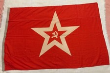 Soviet Naval Jack Flag 1990 USSR Navy Gyuys Vintage Military 142x90cm