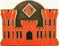 US Army Corps of Engineers Commemorative Challenge Coin t139
