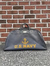 Vintage U.S. Navy United States USN Military Carrying Travel Bag Army picture