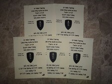 Vietnam War 5 VC Propaganda Leaflets Against US Army 1st AVIATION Brigade