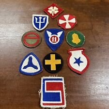 Assorted Vintage U.S. Military WWII Patches - Lot of 10 - Good Condition Lot 3 picture
