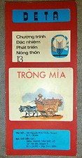 SUGAR CANE - Rare - PSY OPS - Propaganda Leaflet - Hamlet Program - Vietnam War