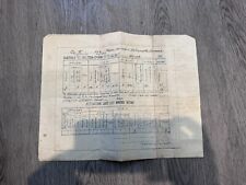 WW1 World War 1 US Military Roster Document W/ Current Events picture