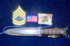 100% USA - Marine Corps M3 Style Combat Knife OKC3S Grip U.S Blade PWH Scabbard picture