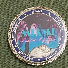 DIPLOMATIC SECURITY SERVICES , MIAMI FIELD OFFICE CHALLENGE COIN