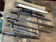Ww1 Ww2 Bayonets Knife Lot M1905 K98 Mosin Enfield Springfield Wilkinson picture