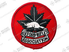 Canadian Oxford Rifles Association Patch