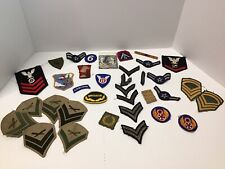 Vintage WW2 Military & Marine Patches Lot picture