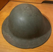 Antique WW1 American Doughboy Kelly Helmet W/ Liner  picture