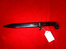 RARE Early Soviet Russian Style Rifle Knife AK-47 Type with Metal Scabbard