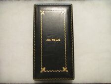 USAAF Early Cased Air Medal Set - Numbered Wrap Brooch Medal - Excellent picture