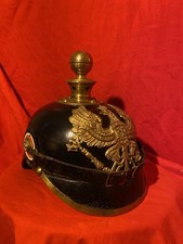 WW1 WWI RARE Pristine Original German Pickelhaube Artillery Helmet