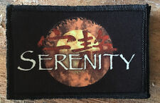 Serenity Logo Morale Patch Tactical ARMY Hook Military USA Badge Flag picture