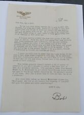 1944 Army Air Corps Typed D-DAY Letter Home And Invasion Force Letter ORIGINAL picture