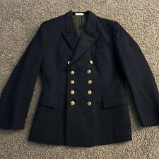 VTG German NVA 1850 Army Dress Jacket Officier Formal Uniform Navy Blue Military picture