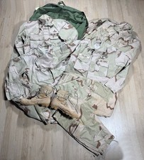 US Air Force Desert DCU Uniform Pants M-65 Jacket Shirt Boots NAMED EOD GROUP