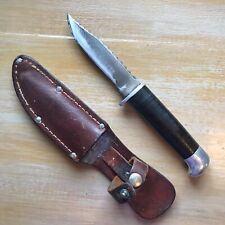 WWII trench art theater made fixed blade fighting Knife & Sheath picture