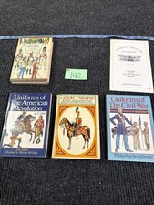 Lot Of 5 Civil War And Earlier Uniforms Books Bg142
