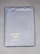 Vintage Memorial Book World War 2 Veterans Of Chalfont Pennsylvania picture