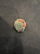 Pin Silver Communist Party CPSU 50 Year Membership Badge Medal