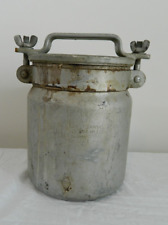 Vtg WW2 US Navy 1945 Replacement Sample Powder Tank MK 1 Metal Canister TACU Co. picture