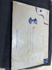 Vintage US Military Necktie & 2-Pocket Storage Belt Original Mailing Box Stars picture