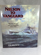 WW2 British Navy Nelson to Vanguard Warship Design DK Brown HC Reference Book picture