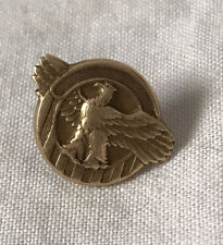 14k Gold WWII Ruptured Duck Honorable Discharge Pin picture