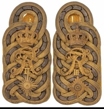 imperial german general shoulder Boards..signature required With Insurance..