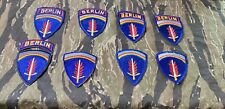 Lot of 8  Berlin Command Patch Variations. picture